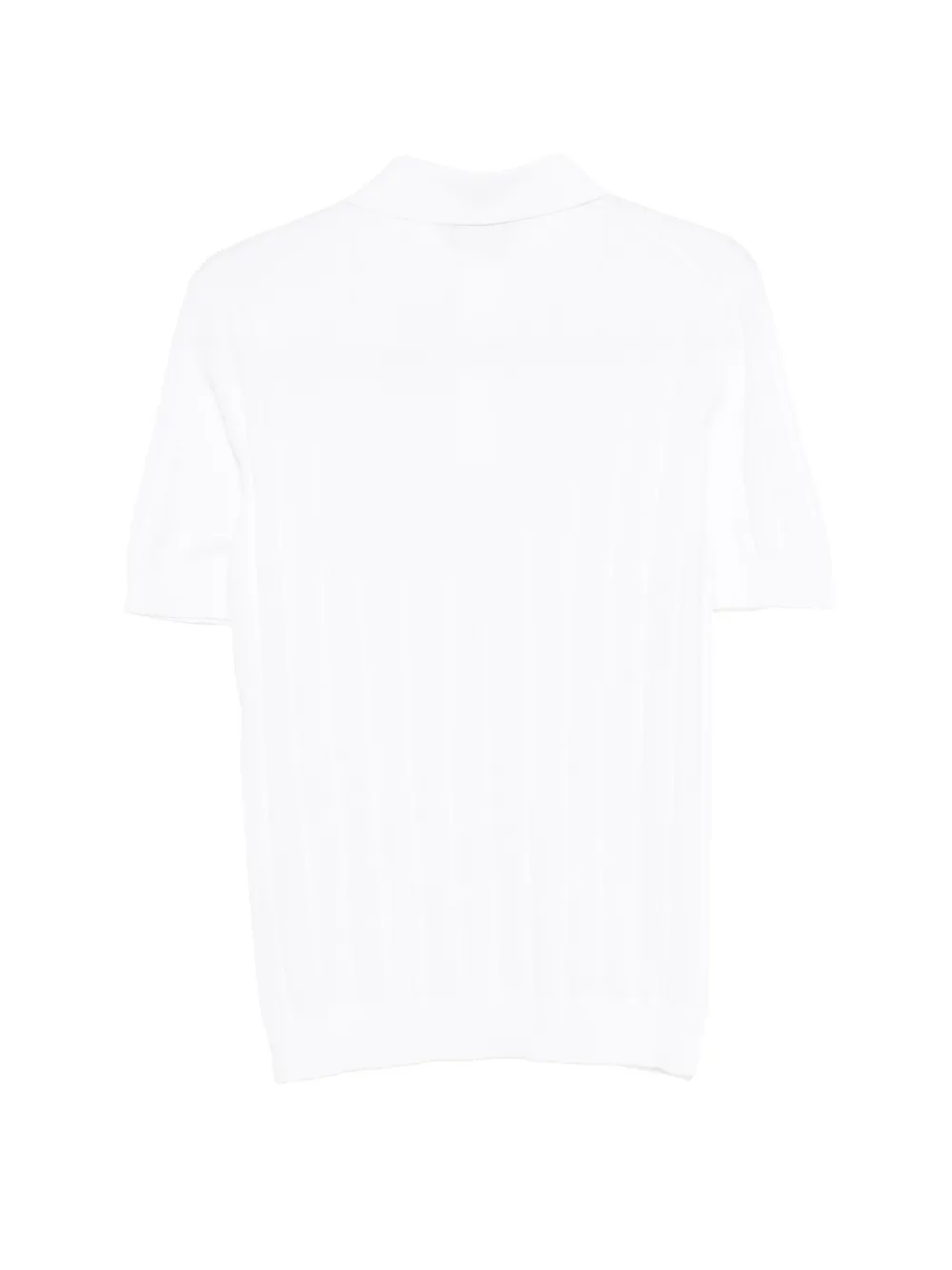 Filippo De Laurentiis Katoenen poloshirt Wit
