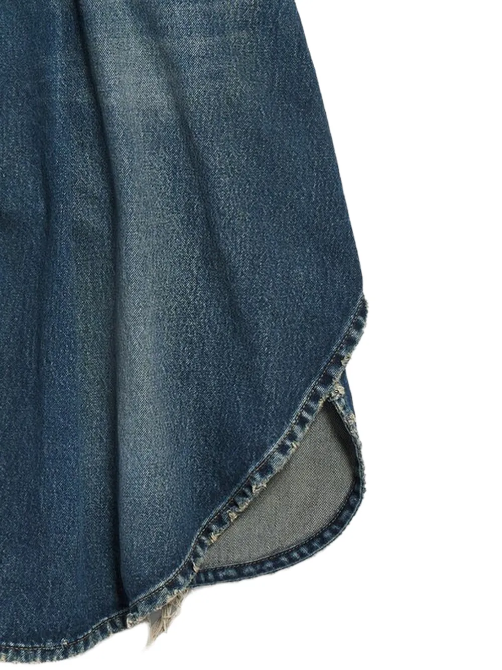  Balenciaga Pantalones Vaqueros Cortos Tulip - Azul 