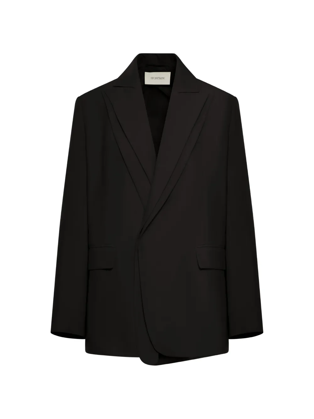 Sportmax buttoned blazer - Schwarz
