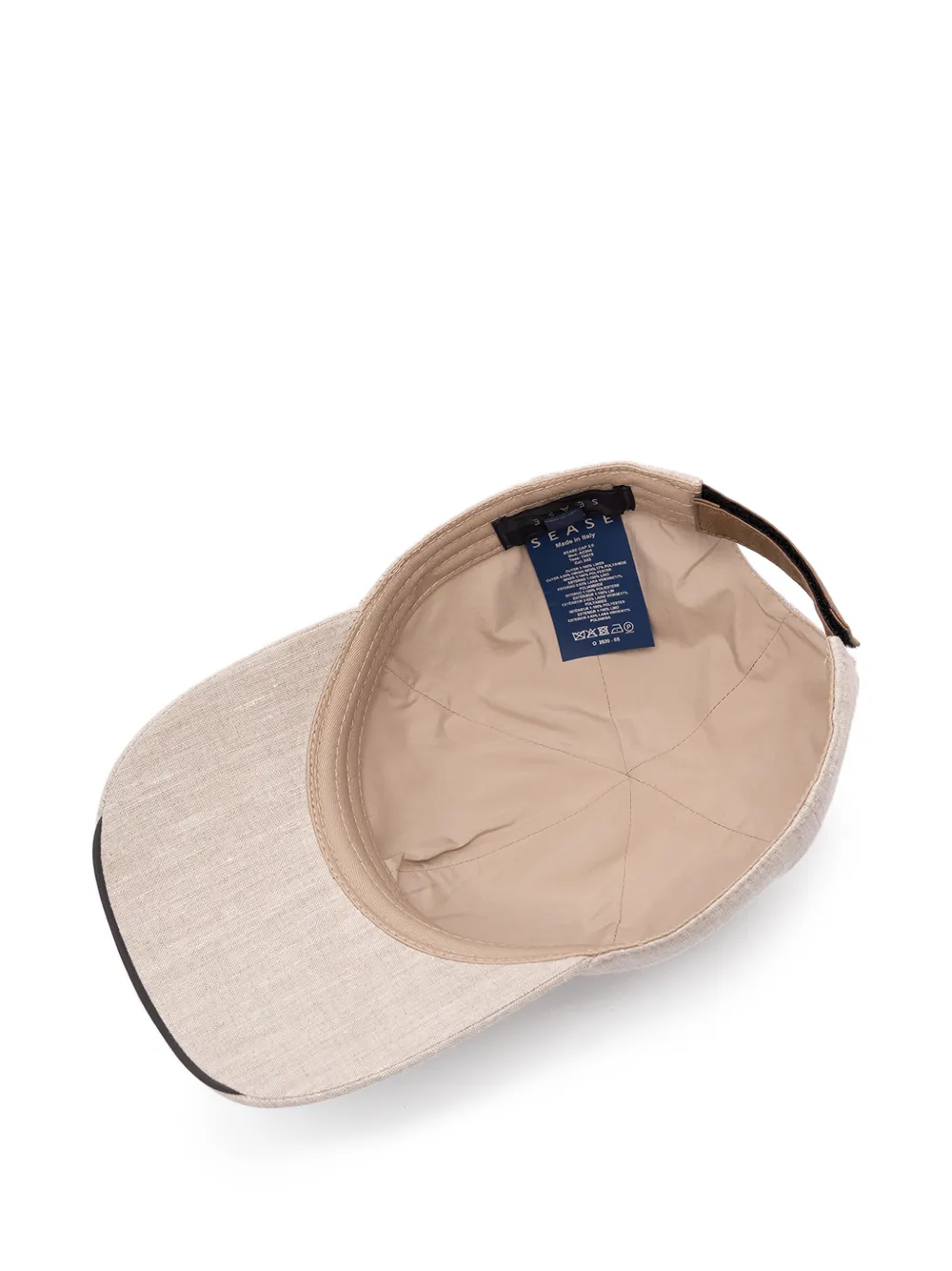  Sease Logo-detail Baseball Cap - Neutrals 
