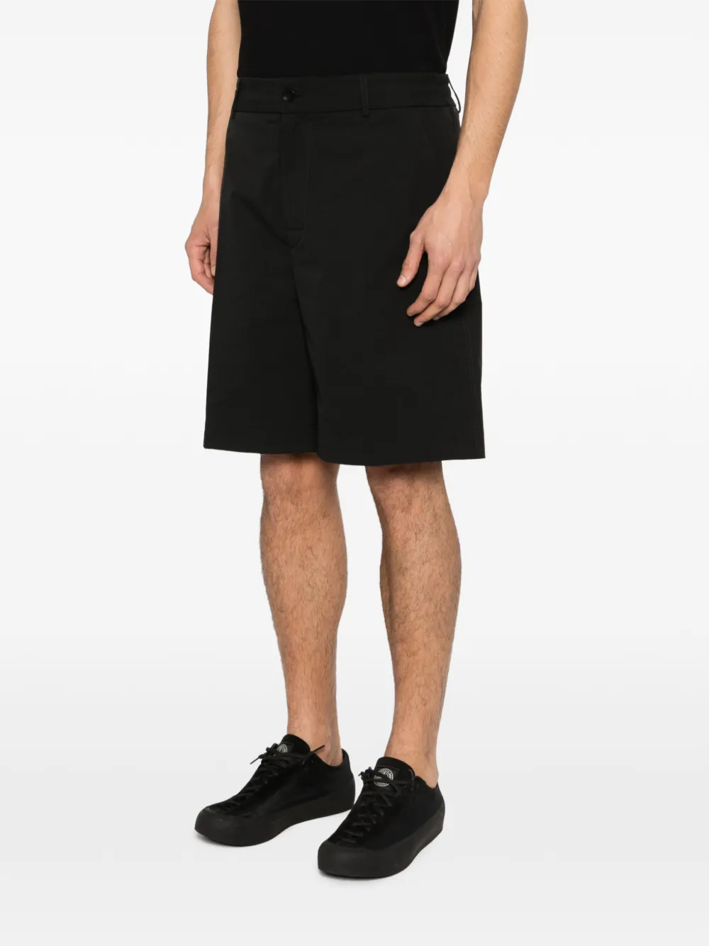 Moncler Elastische shorts Zwart
