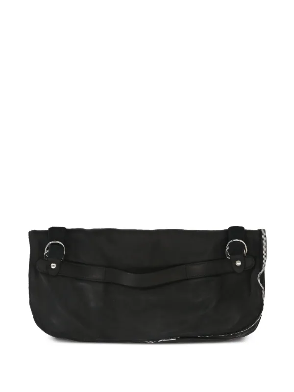 Guidi Leather Shoulder Bag | Black | FARFETCH ZA