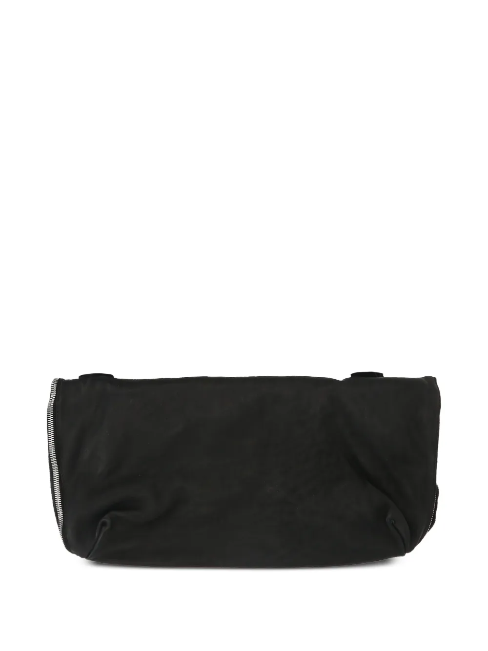  Guidi Leather Shoulder Bag - Black 