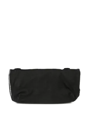 Pochette En Cuir Guidi – Noir, Seconde Main, Design Sobre
