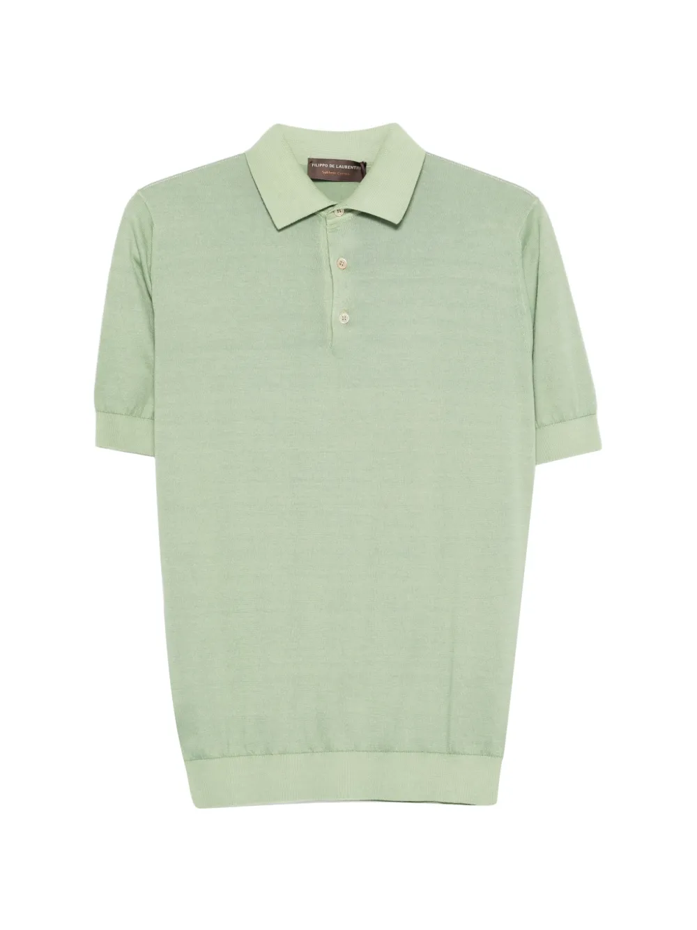 Filippo De Laurentiis short-sleeve polo shirt - Verde