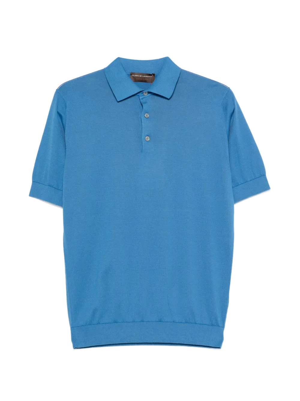 Filippo De Laurentiis cotton polo shirt - Blau