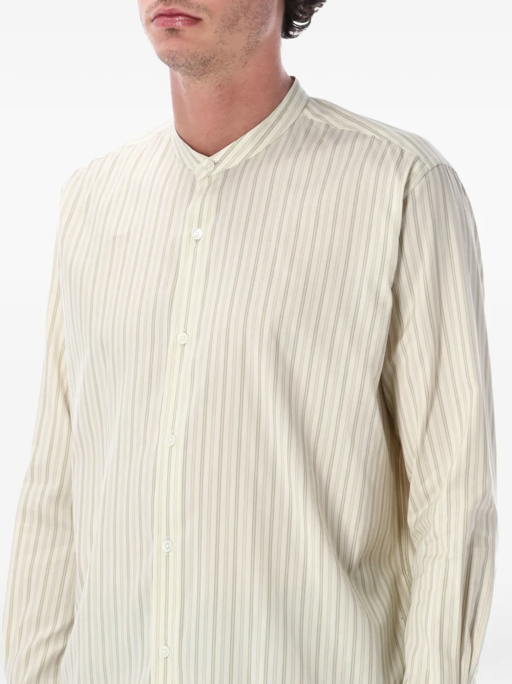  Auralee Striped Shirt - Neutrals 