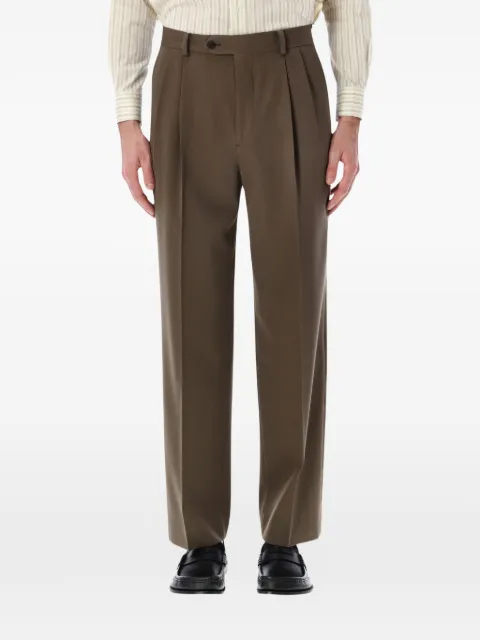 Auralee pleated trousers