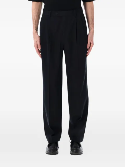 Auralee two-tack pleated trousers