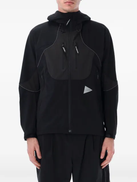 and Wander hooded zip-up jacket