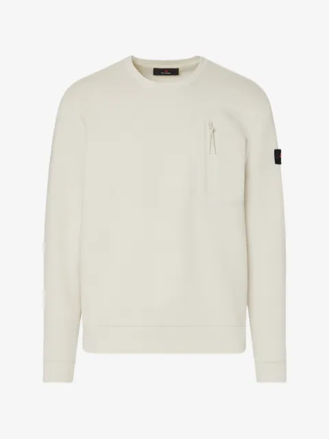 Peuterey sudadera con bolsillo con cierre