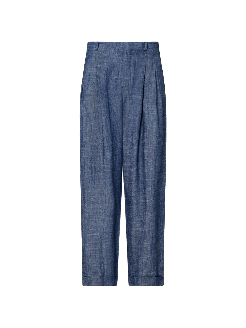 Peuterey pleated-design trousers - Blu