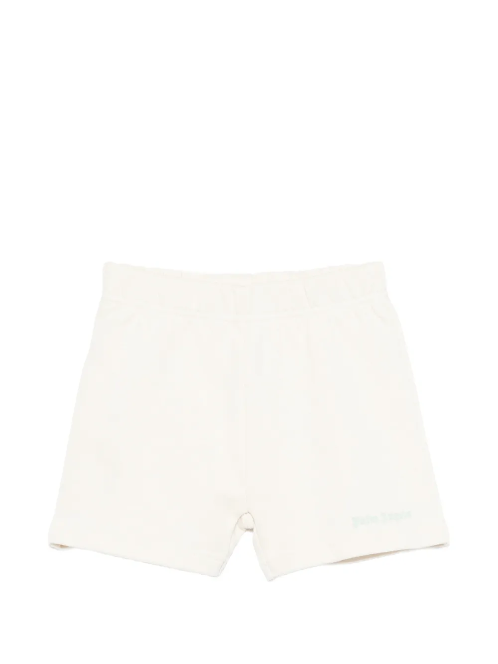 Palm Angels Kids logo-print shorts - Toni neutri