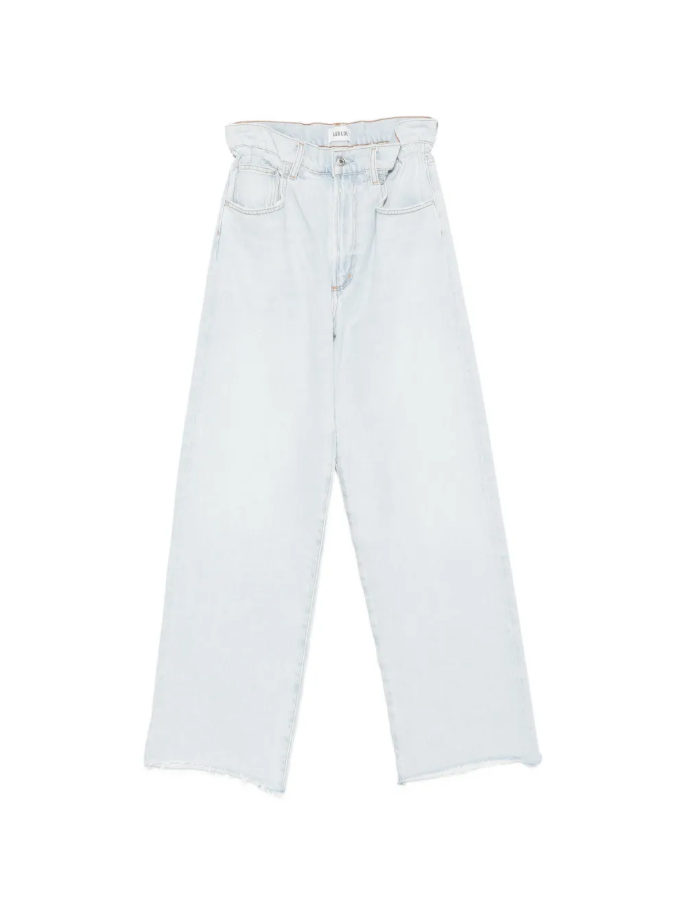 AGOLDE raw-hem jeans - Blu