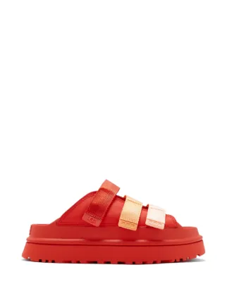 UGG GoldenGlow Slide Sandals | Red | FARFETCH