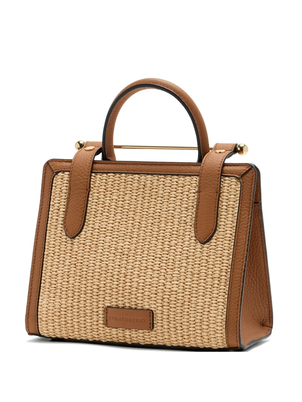 Strathberry Satchel-Tasche — Nude