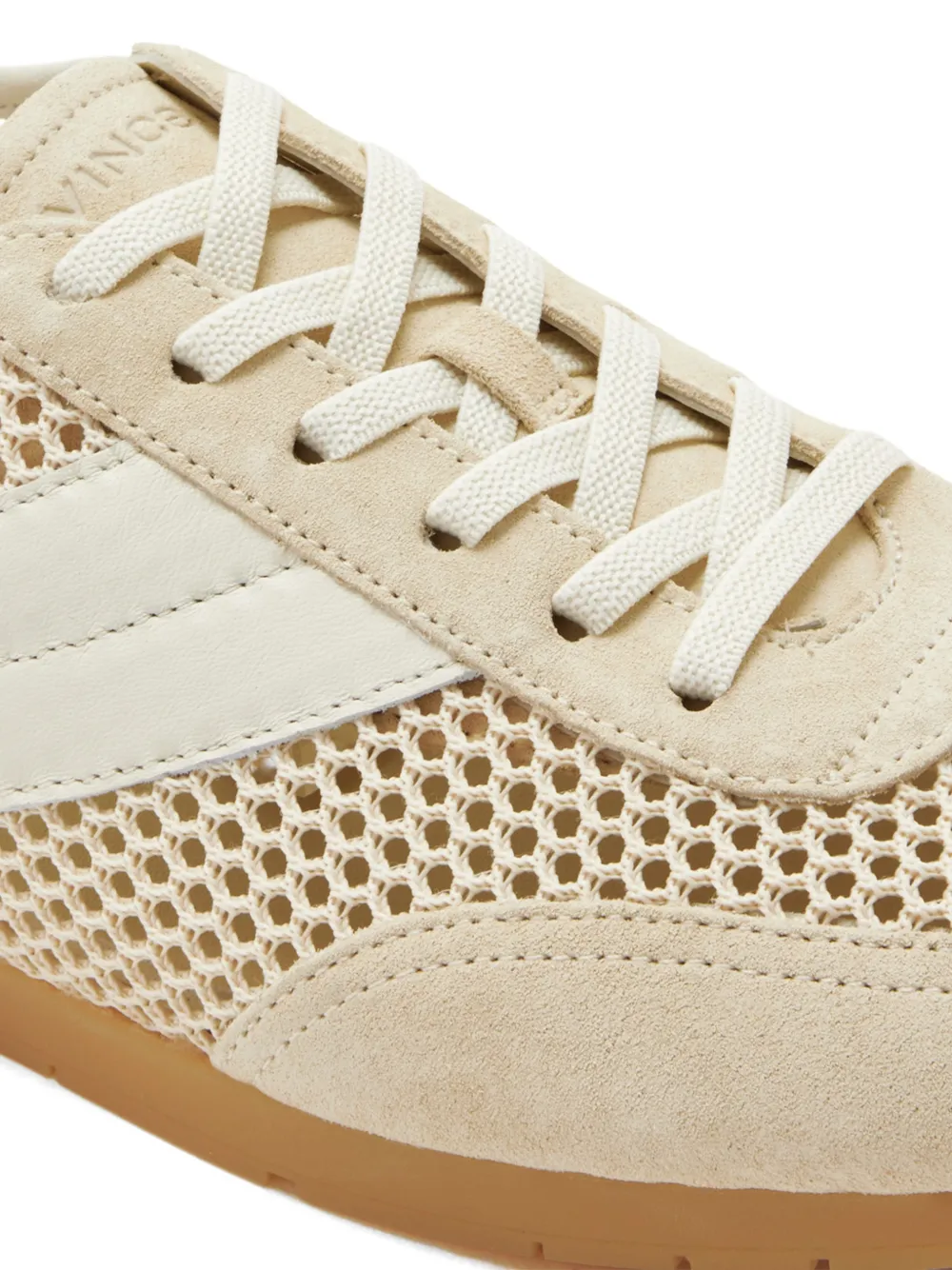 Vince Sneakers met mesh vlak Beige