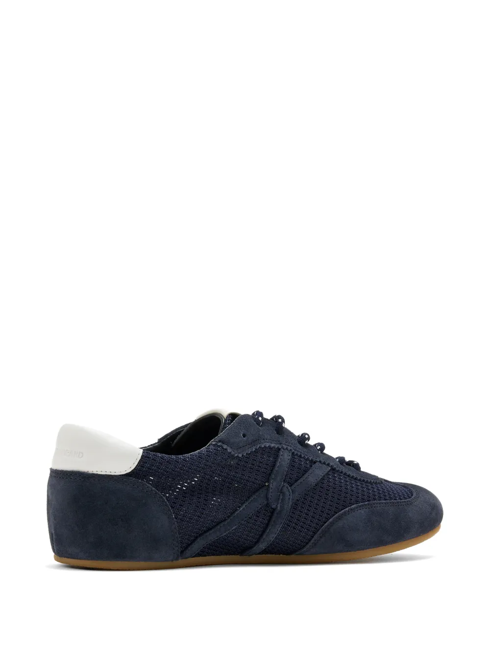 Veronica Beard Suède geweven sneakers Blauw
