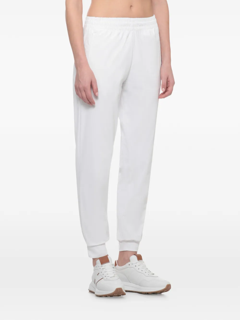  Rrd Elasticated-waist Track Pants - Blanc 