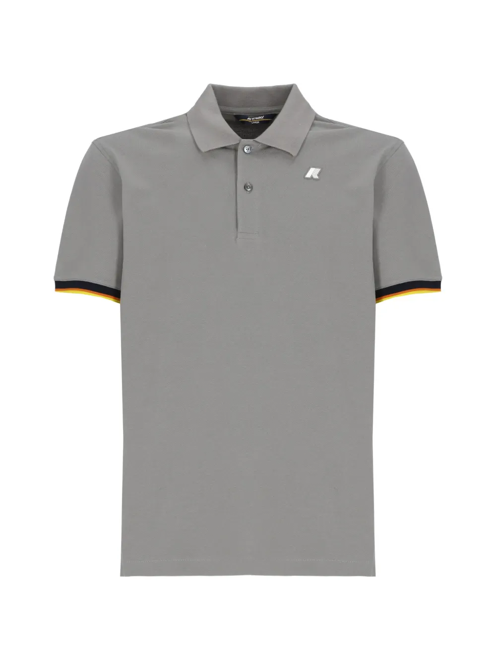 K-Way Camicia Vincent con applicazione - Grigio