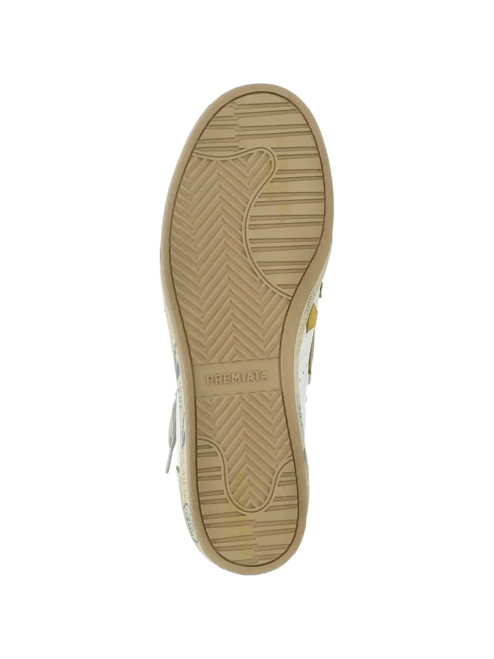 Premiata BSKT Clay leather sneakers Wit