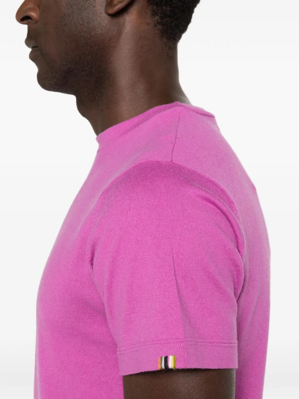 extreme cashmere Cuba fijngebreid T-shirt Roze