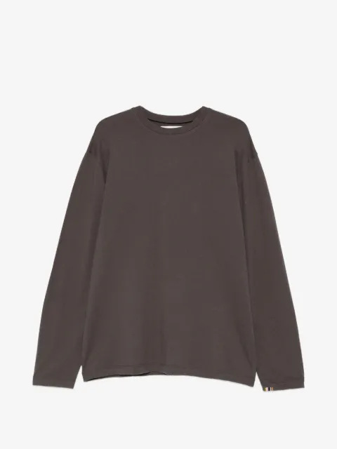 extreme cashmere Rock long-sleeved round-neck T-shirt