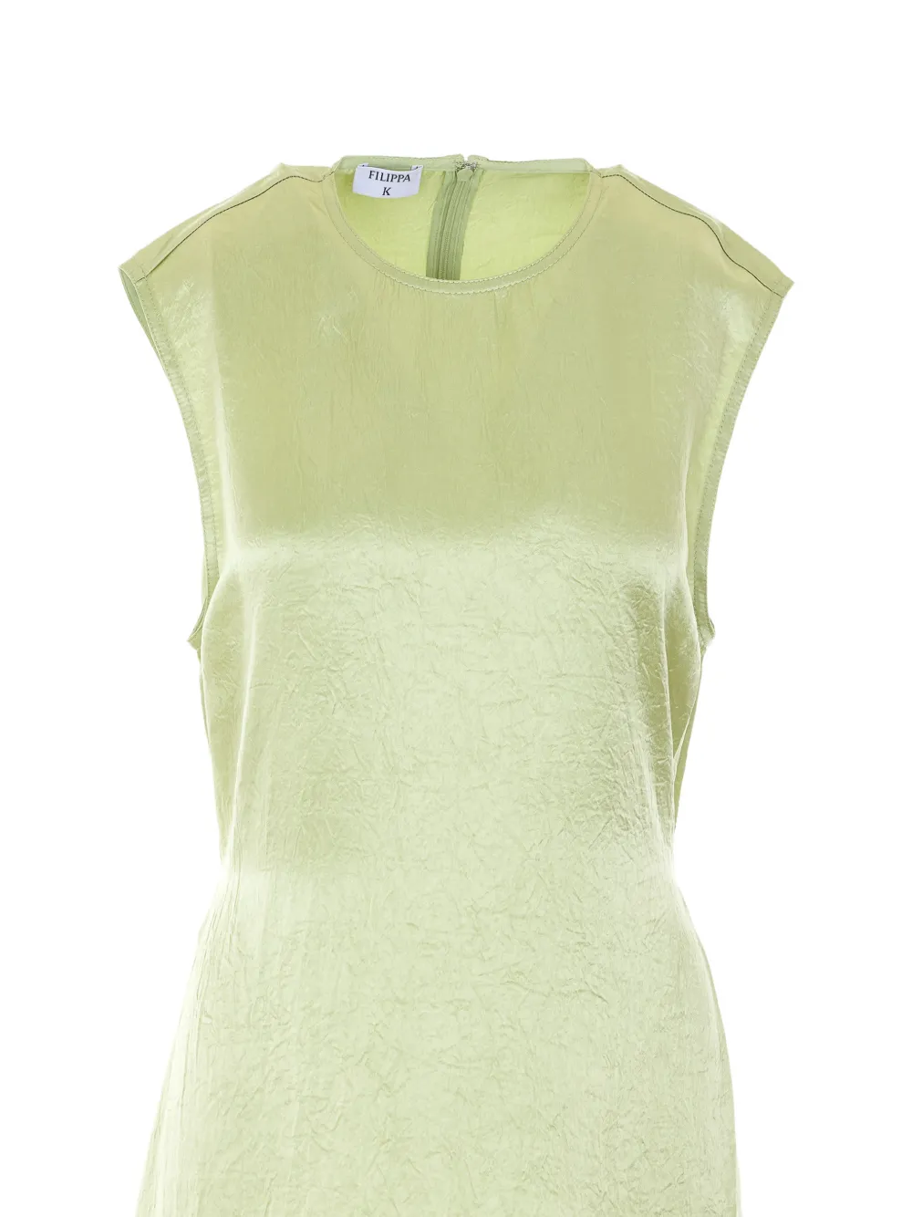 Filippa K Mouwloze midi-jurk met uitgesneden details Groen