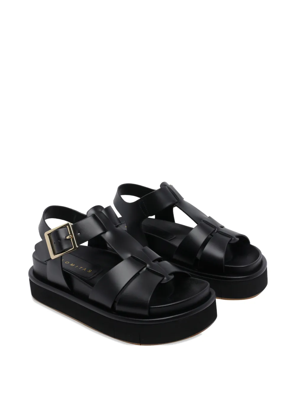 Paloma Barceló Dalia sandalen met open neus Zwart