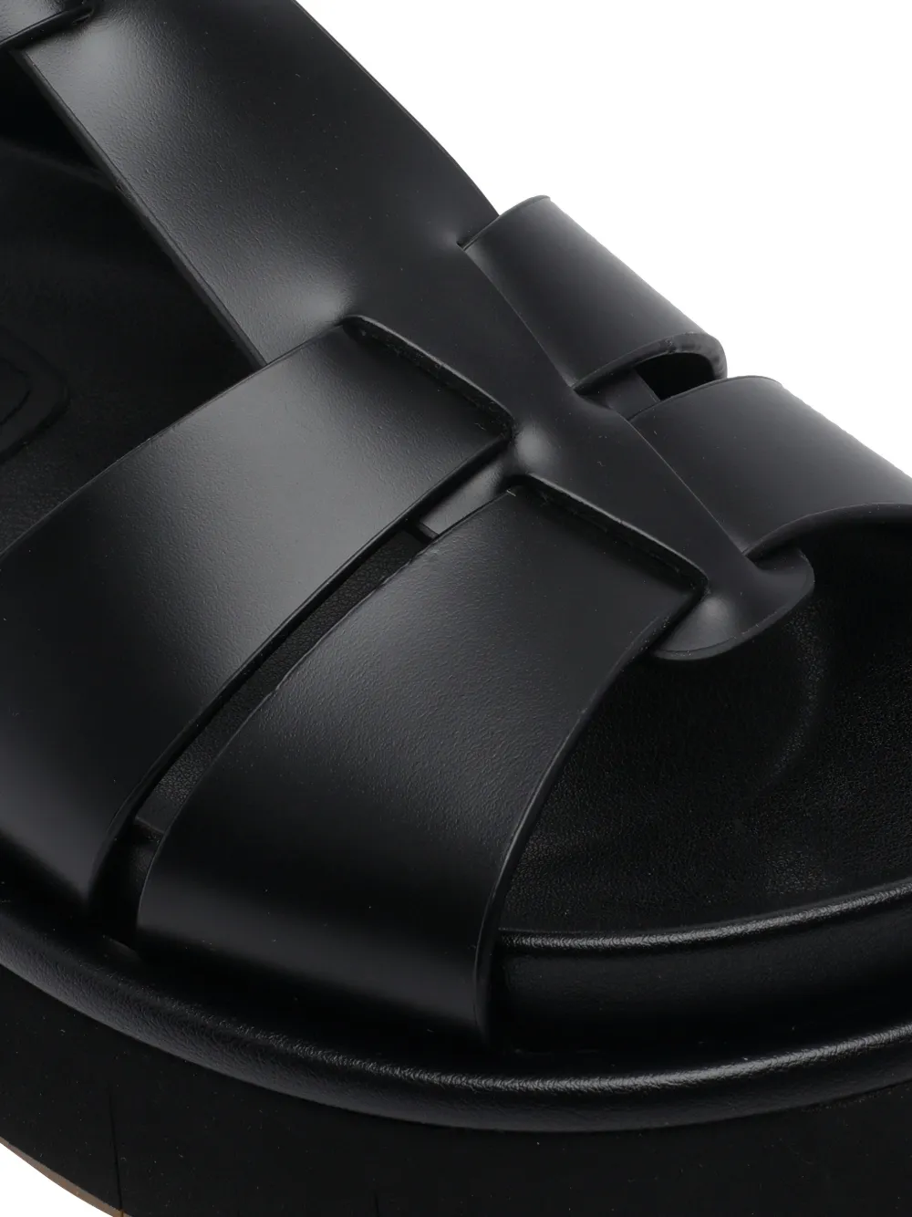 Paloma Barceló Dalia sandalen met open neus Zwart