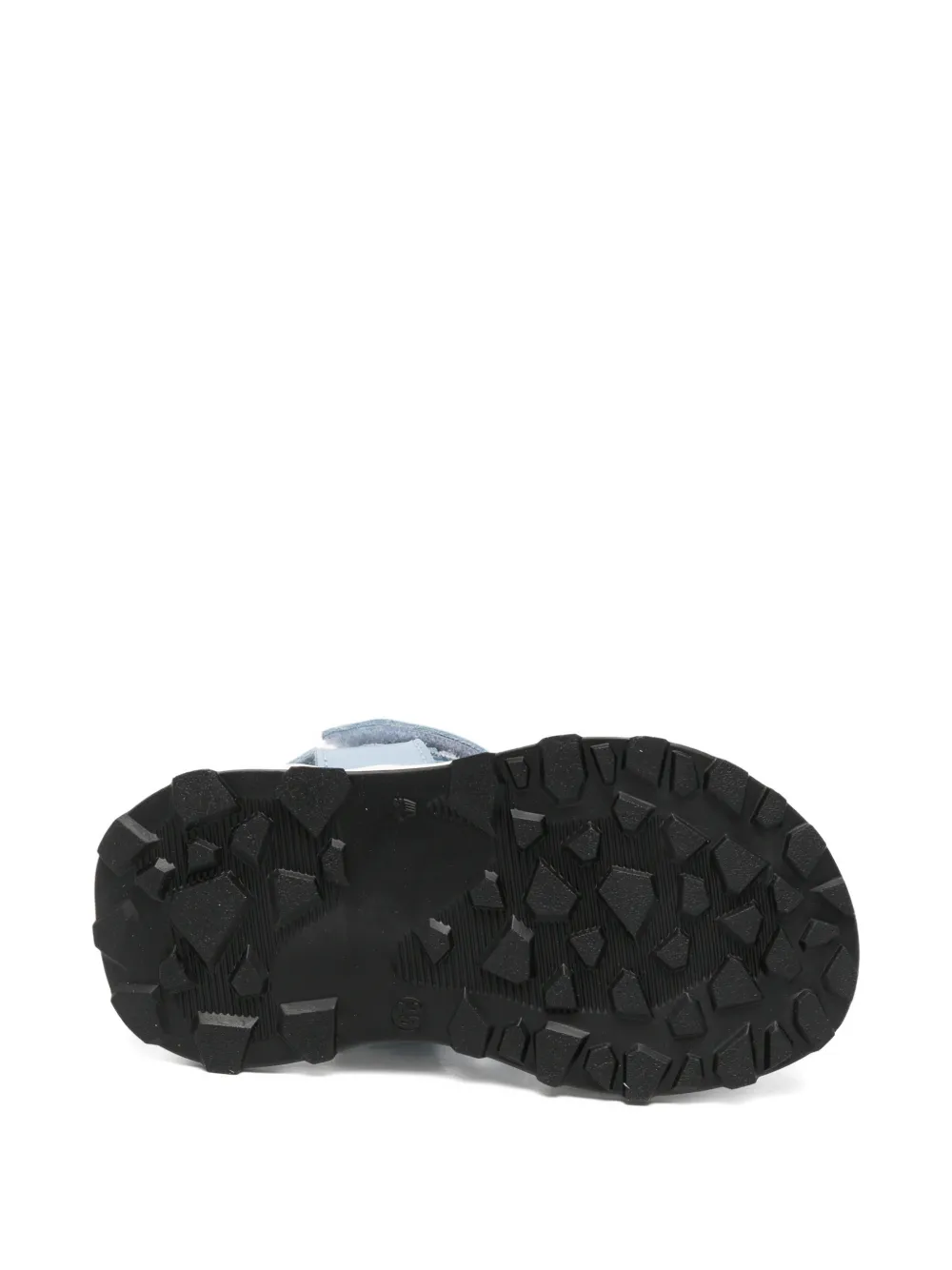 DSQUARED2 KIDS logo-print sandals Blauw