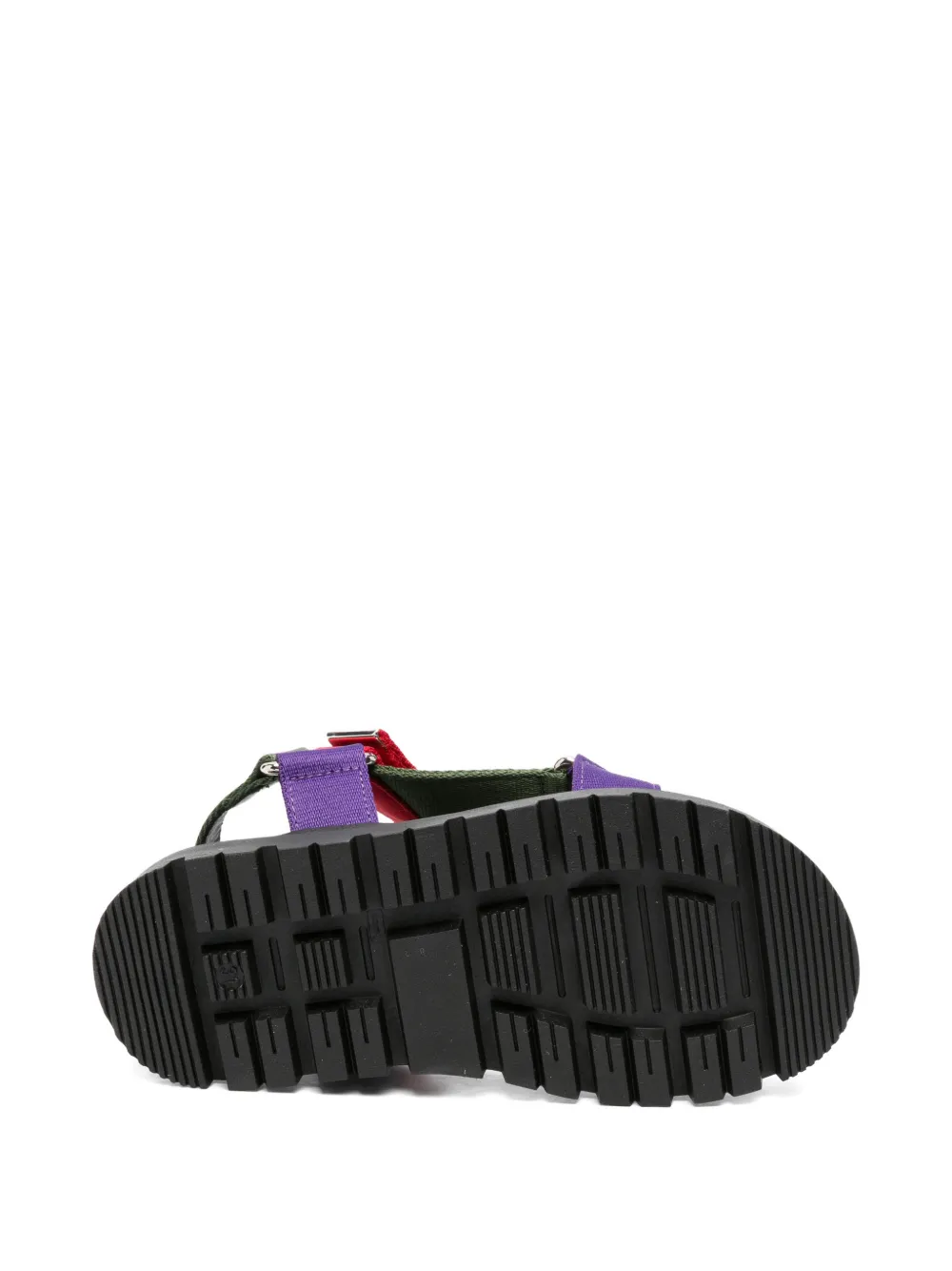 DSQUARED2 KIDS logo-print sandals Groen