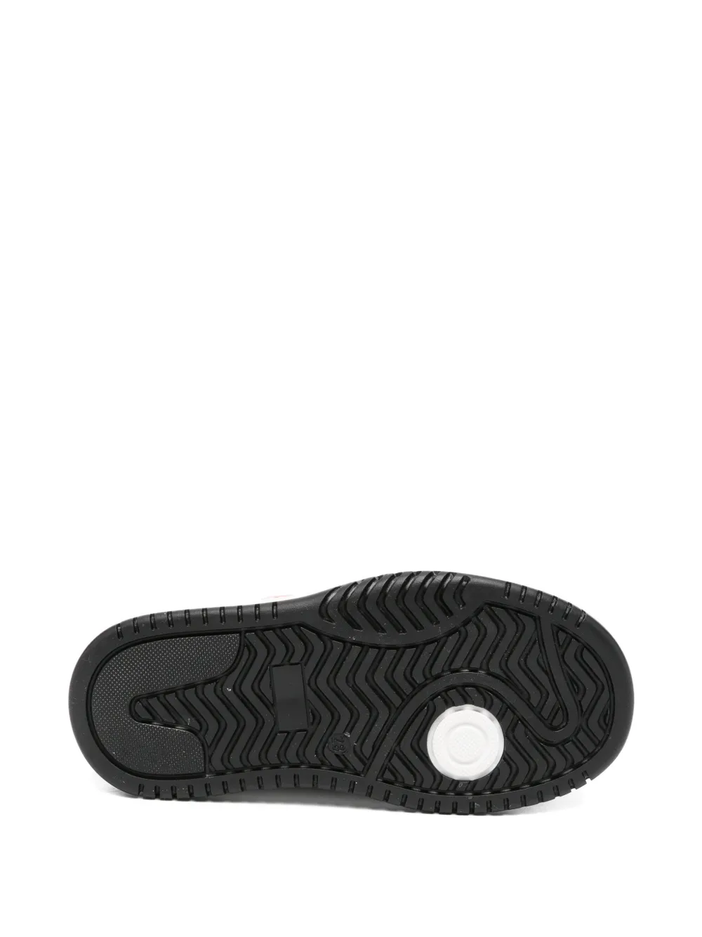 DSQUARED2 KIDS logo-patch sneakers Blauw