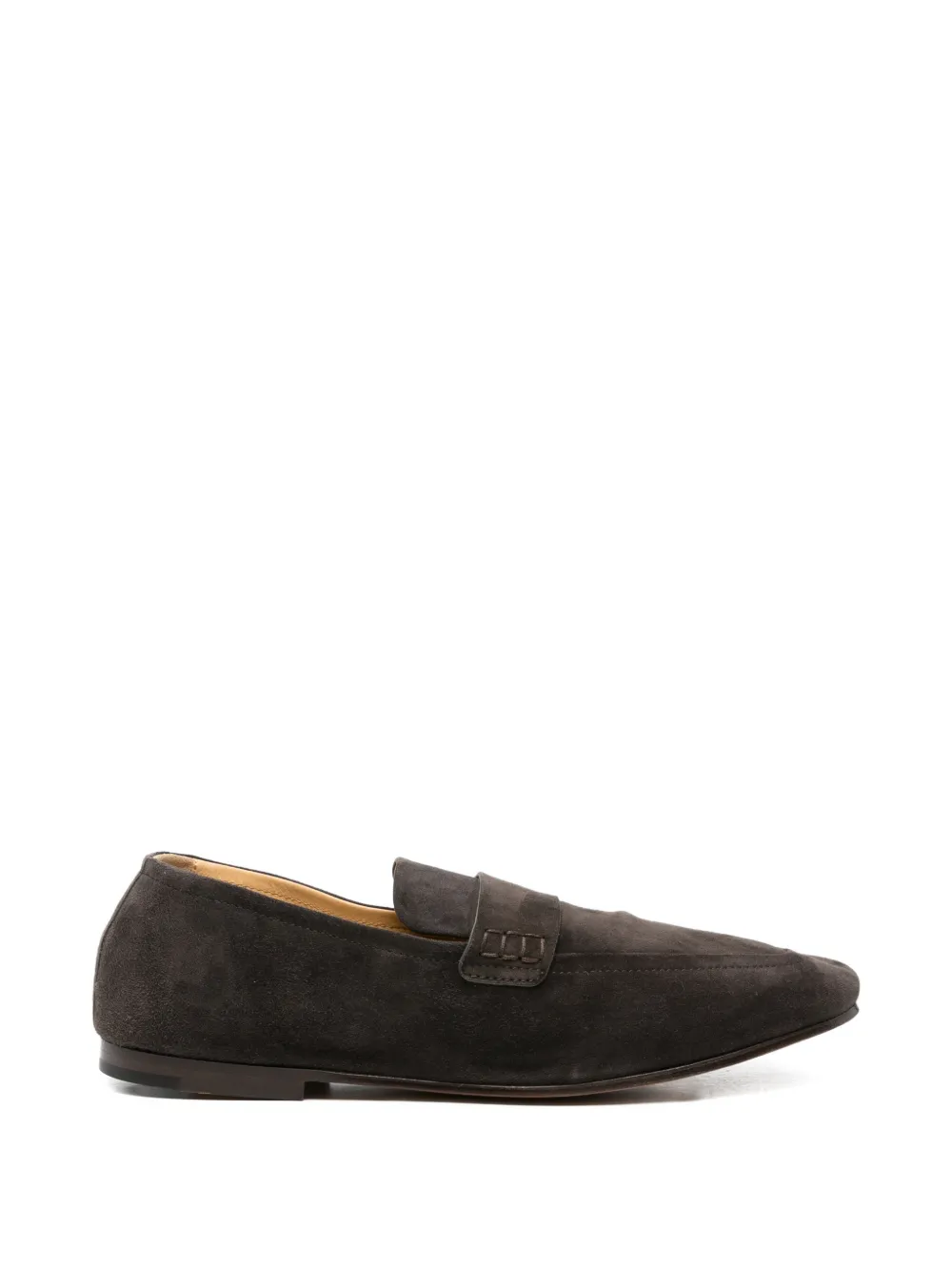 Henderson Baracco Victor leather loafers - Brown