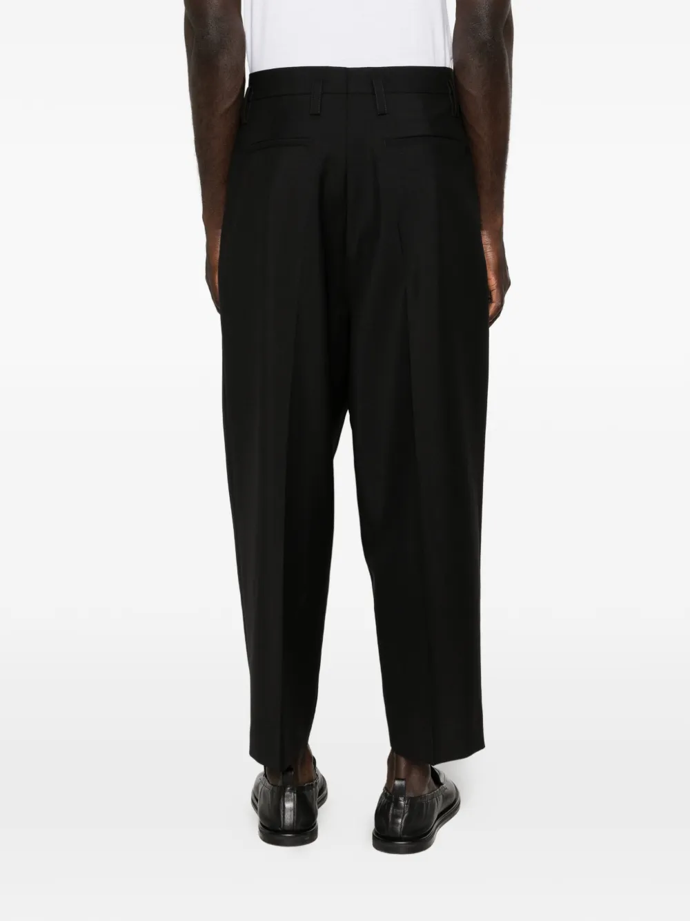 Jil Sander クロップドパンツ | ブラック | FARFETCH JP