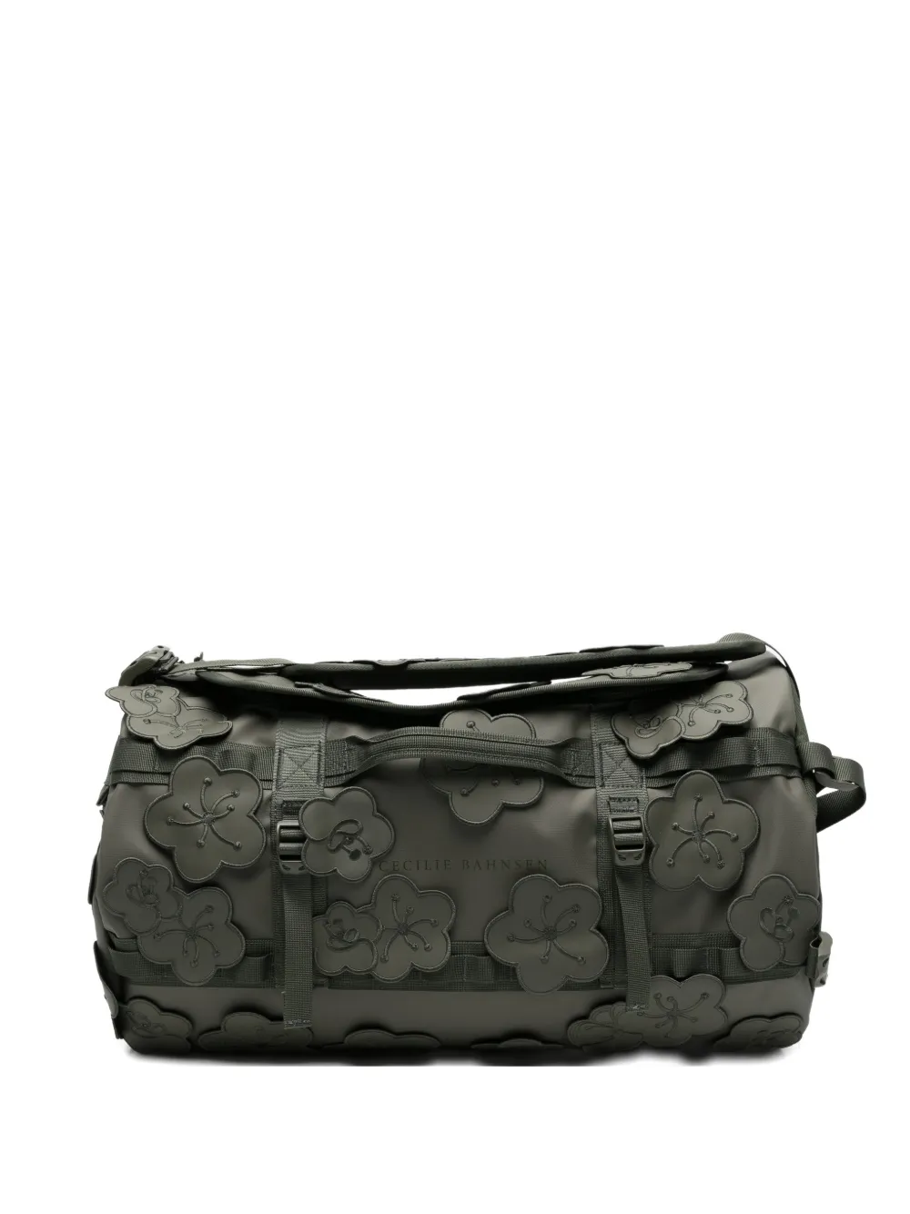 The North Face x Cecilie Bahnsen floral-appliqué holdall bag - Grün