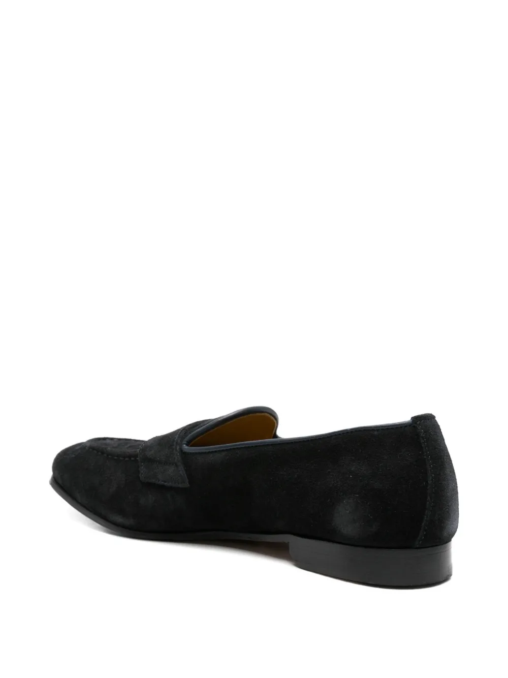 CALPIERRE Leren penny loafers Blauw