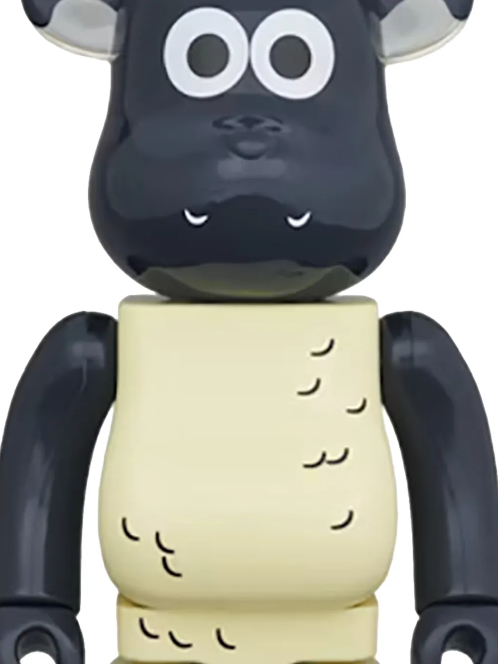 MEDICOM TOY Bearbrick Shaun The Sheep 1000% Sculptures | Black