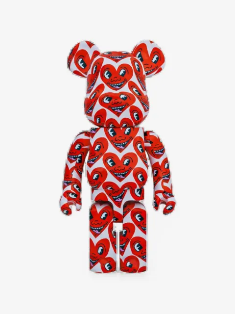 BearBrick figura Be@rbrick 1000% en colaboración con Keith Haring 