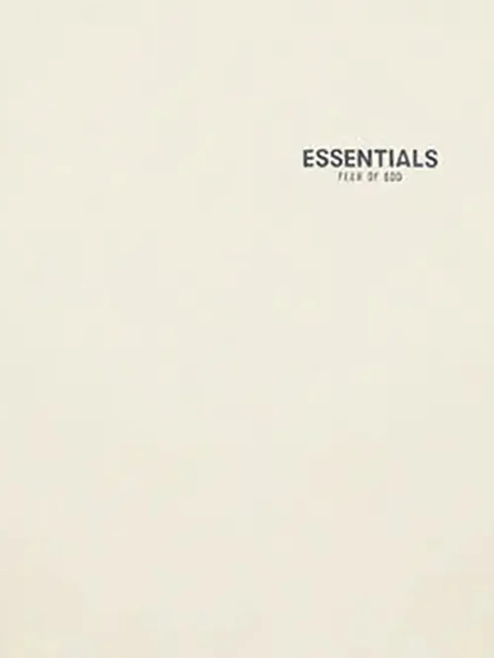  Fear Of God Essentials Mock-neck Sweatshirt - Neutrals 