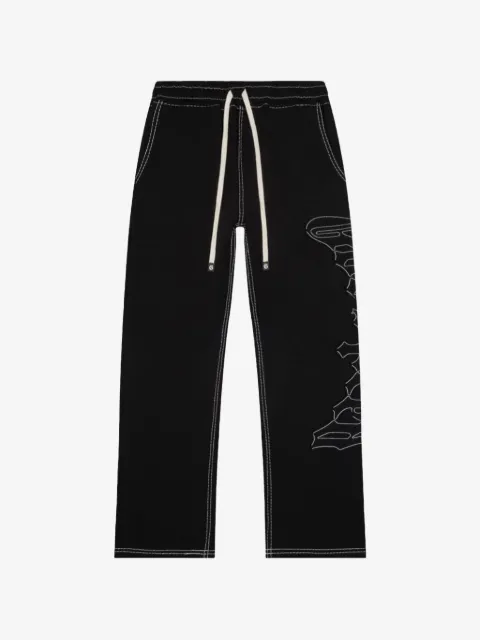 GODSPEED pantalon de jogging à logo brodé