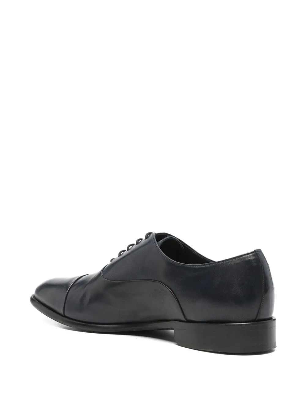 CALPIERRE Leren Oxford veterschoenen Blauw