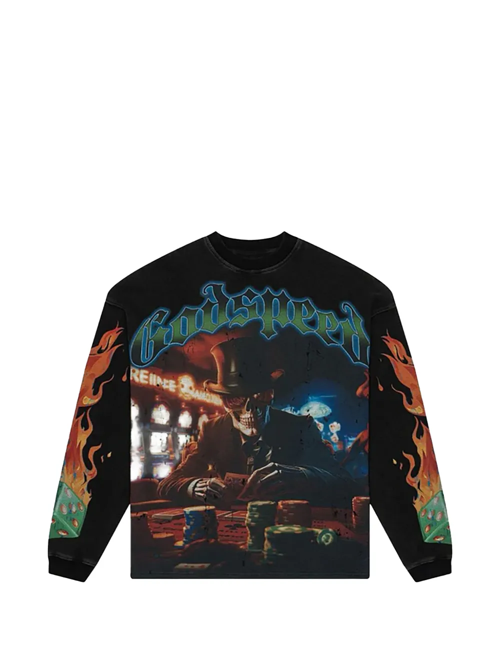 GODSPEED long-sleeves sweatshirt - Nero