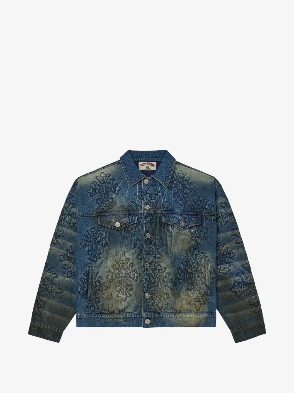 Vale cross denim jacket | Blue | Image 1