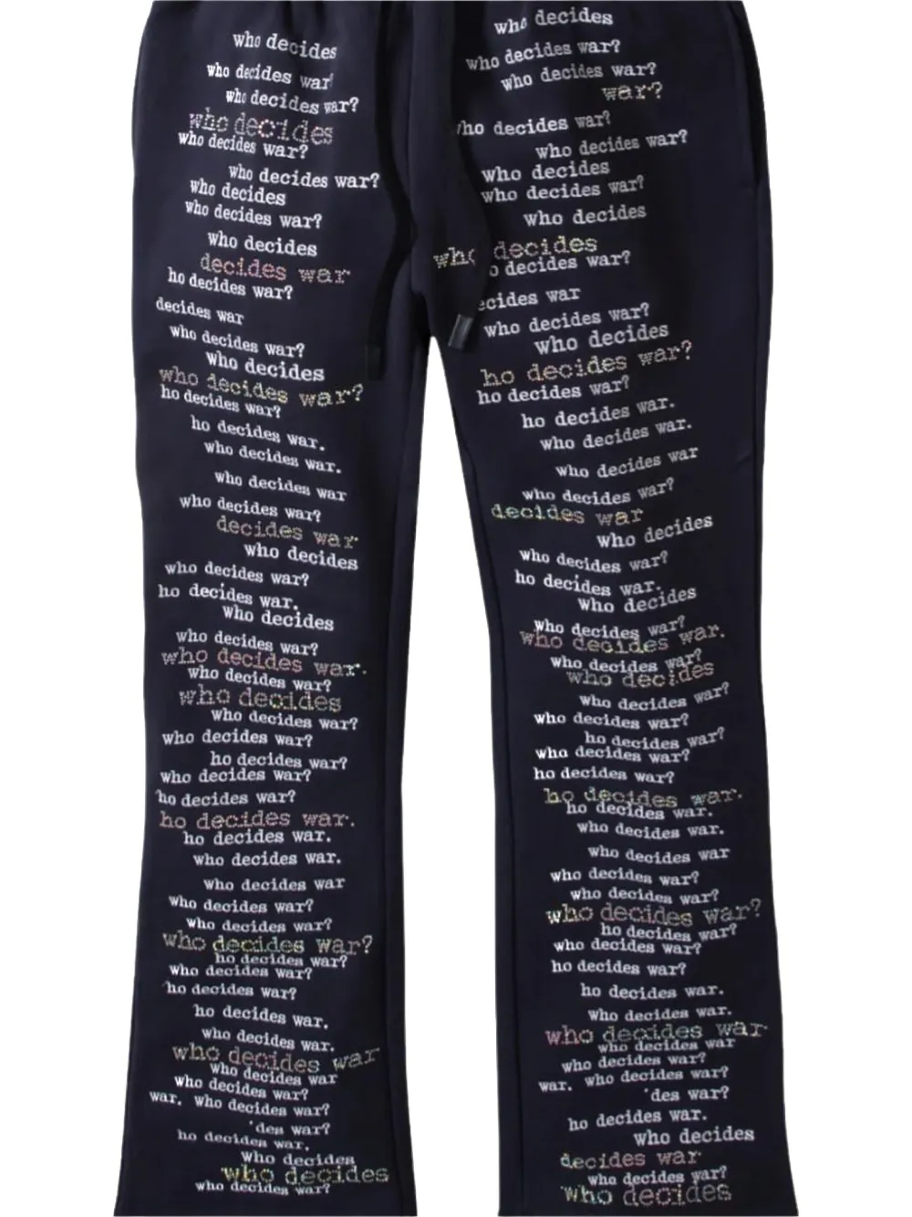 Who Decides War Scripture track pants | Pants | Image 2