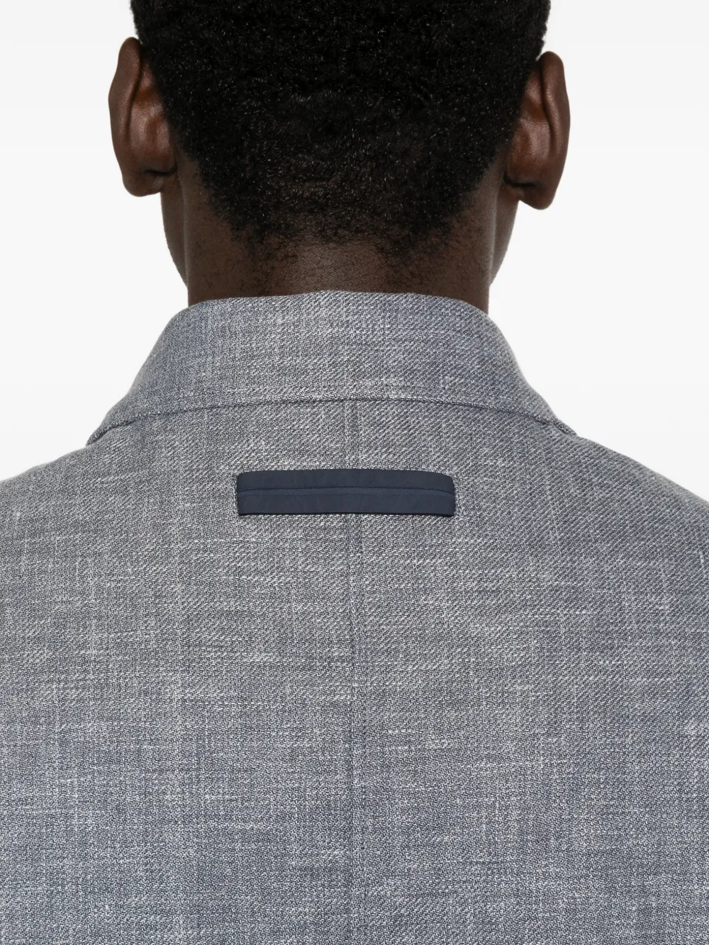 Zegna Overhemd met borstzak Blauw