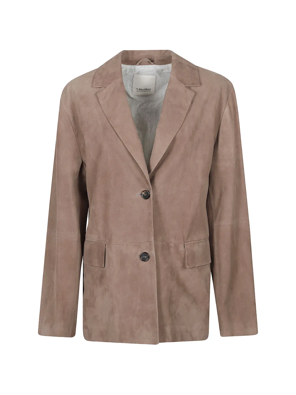 'S Max Mara suede blazer - Neutrals