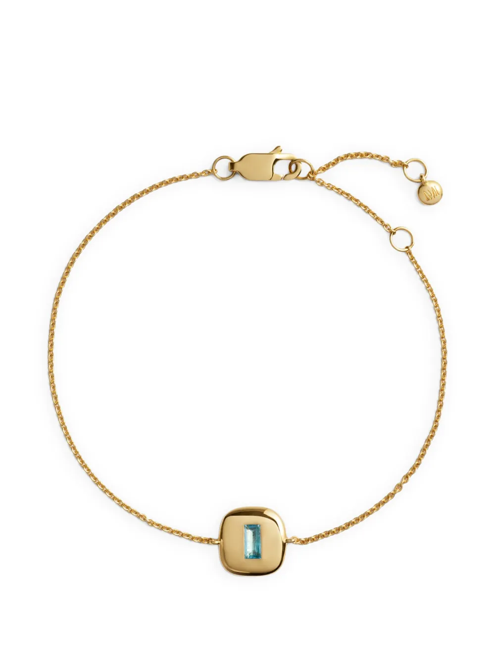 Monica Vinader Gemdrop topaz bracelet - Oro