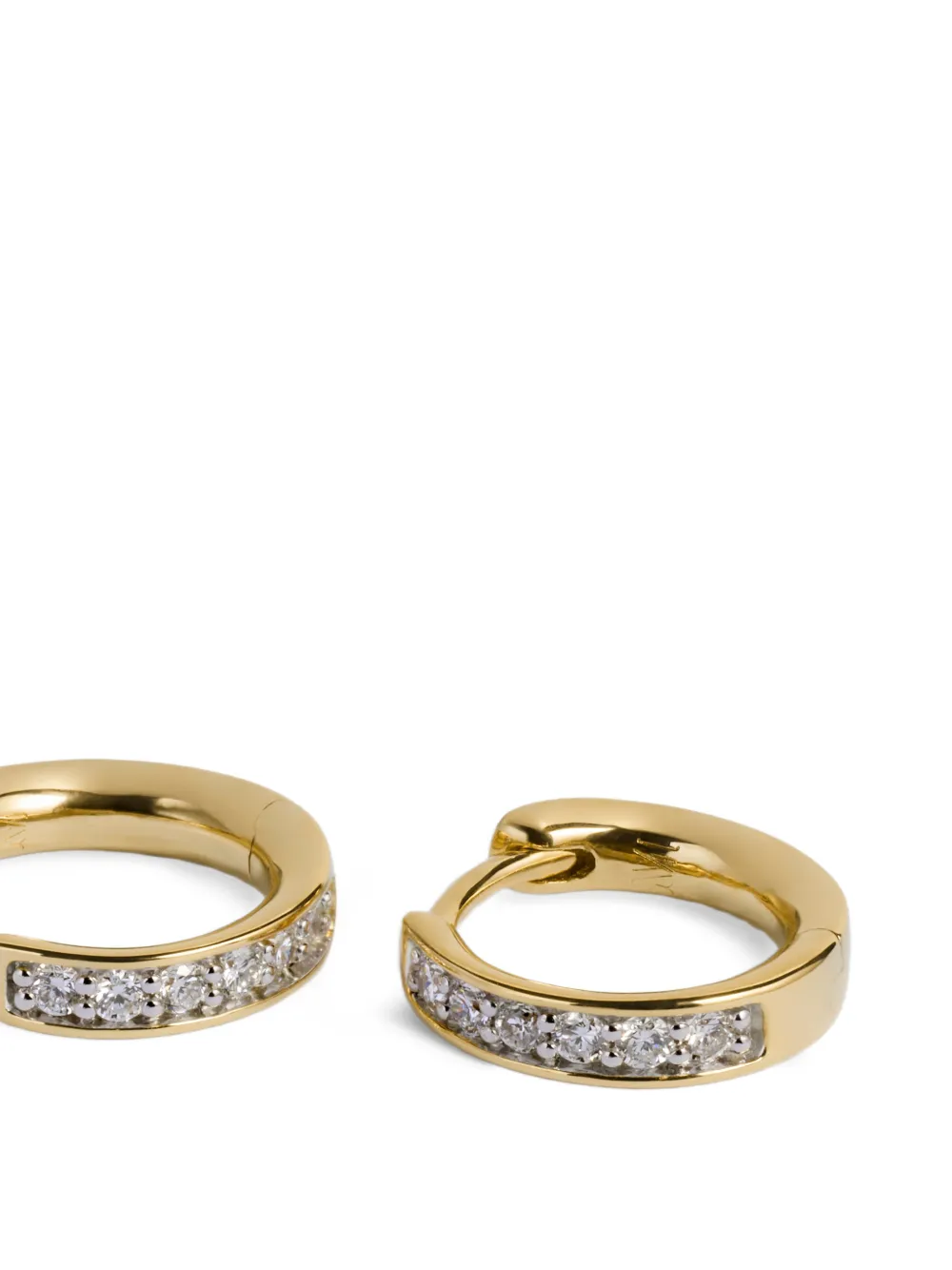  Monica Vinader Puces D'oreilles Essential Pavées De Diamants 