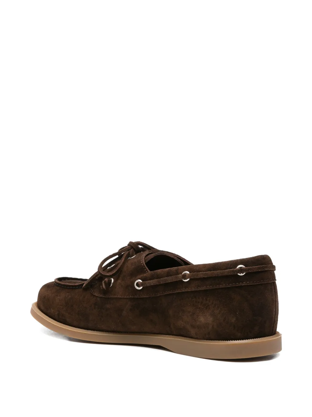 ETRO lace-up suede boat shoes Bruin